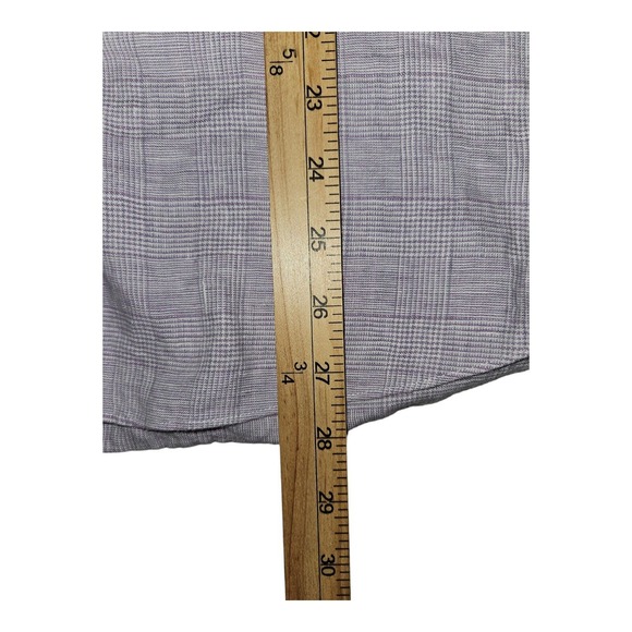 UNTUCKit Button Shirt Long Sleeve Men's XL Slim Fit 100% Linen Wrinkle Resistant - Picture 4 of 8